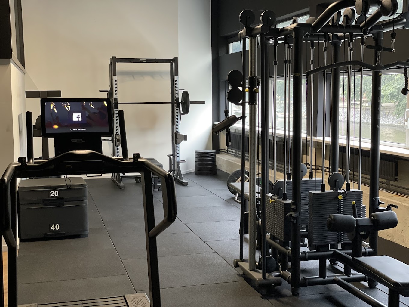 Moderne fitnessapparatuur